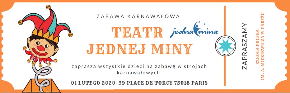 Teatr Jednej Miny z Krakowa zaprasza!