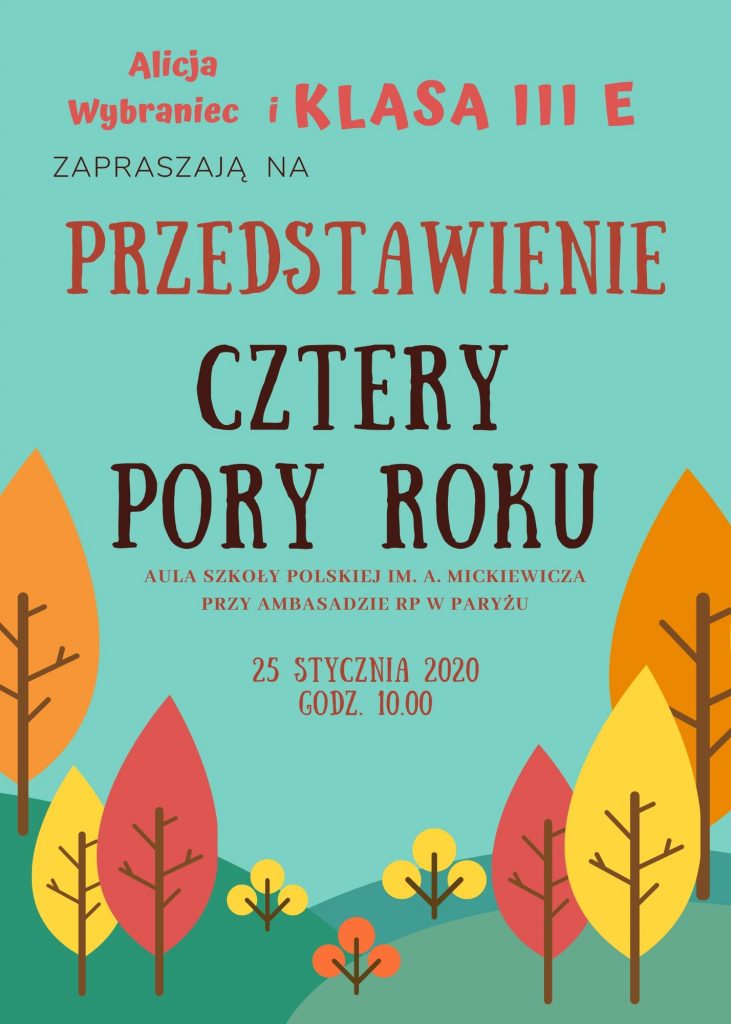 Szkolne przedstawienie