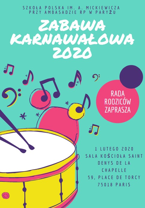 Zabawa karnawałowa 2020