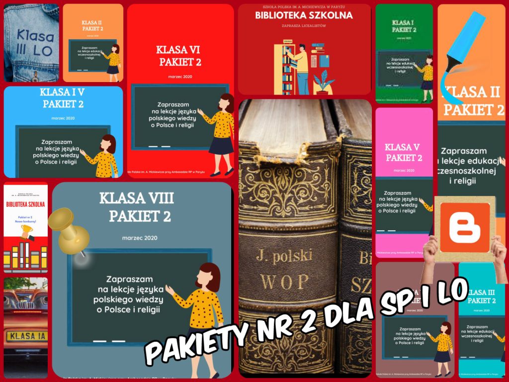 Pakiet nr 2 już opublikowany! kliknij w widokówkę