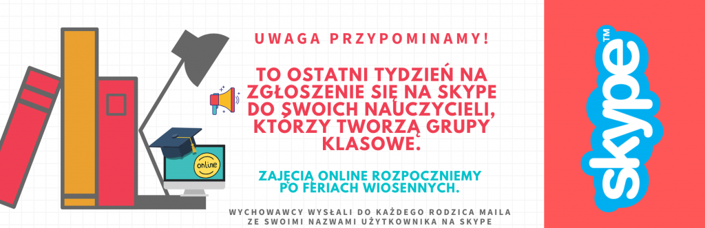 Uwaga! Przypominamy !