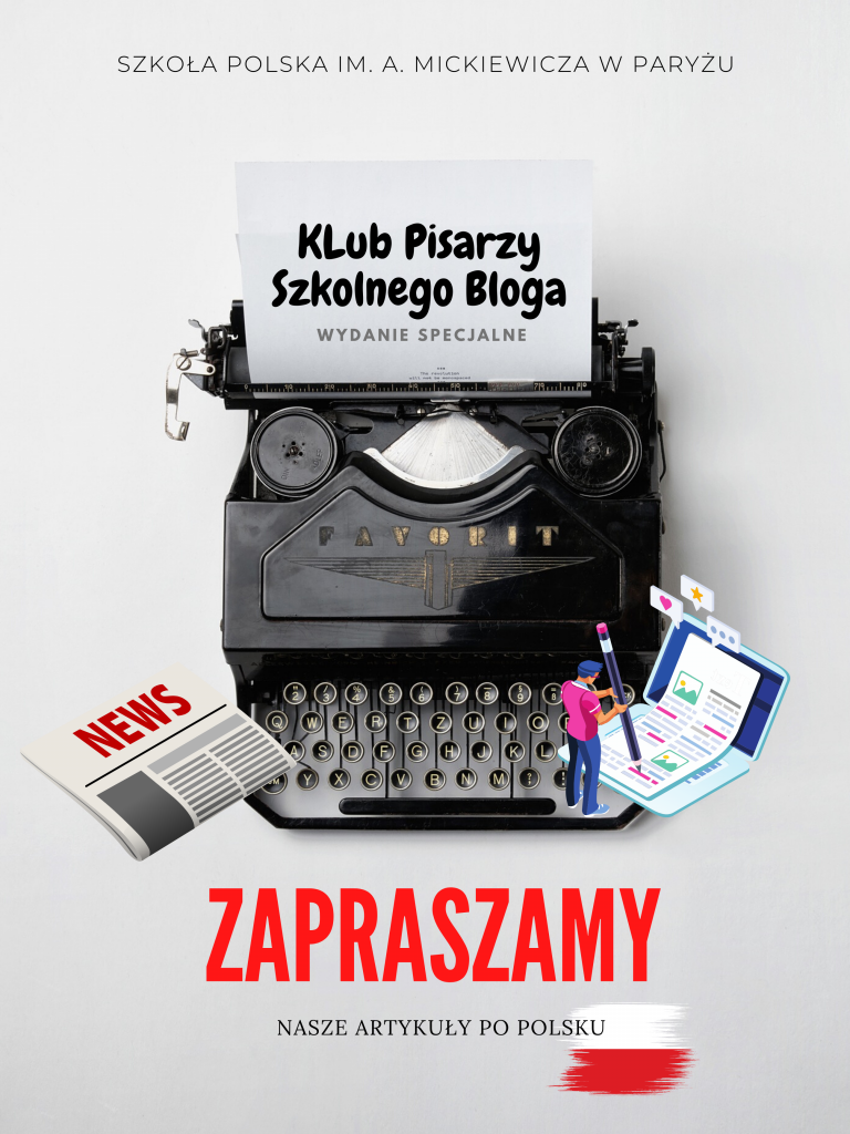 Klub Pisarzy Szkolnego Bloga- kliknij w zdjęcie