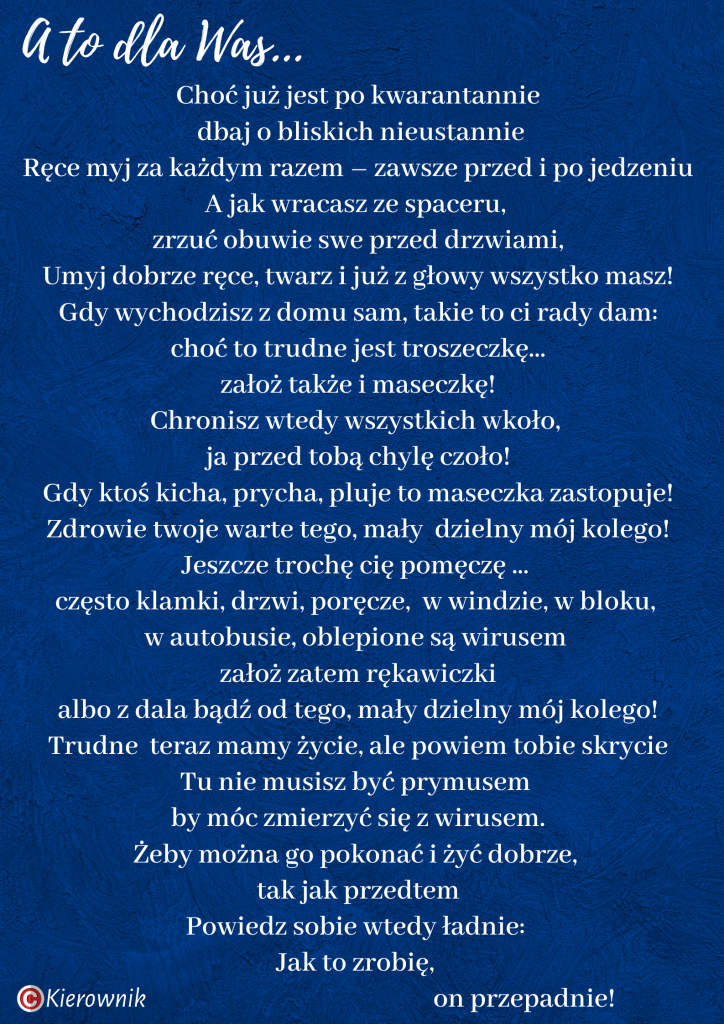 Wiersz dla klas I-VI