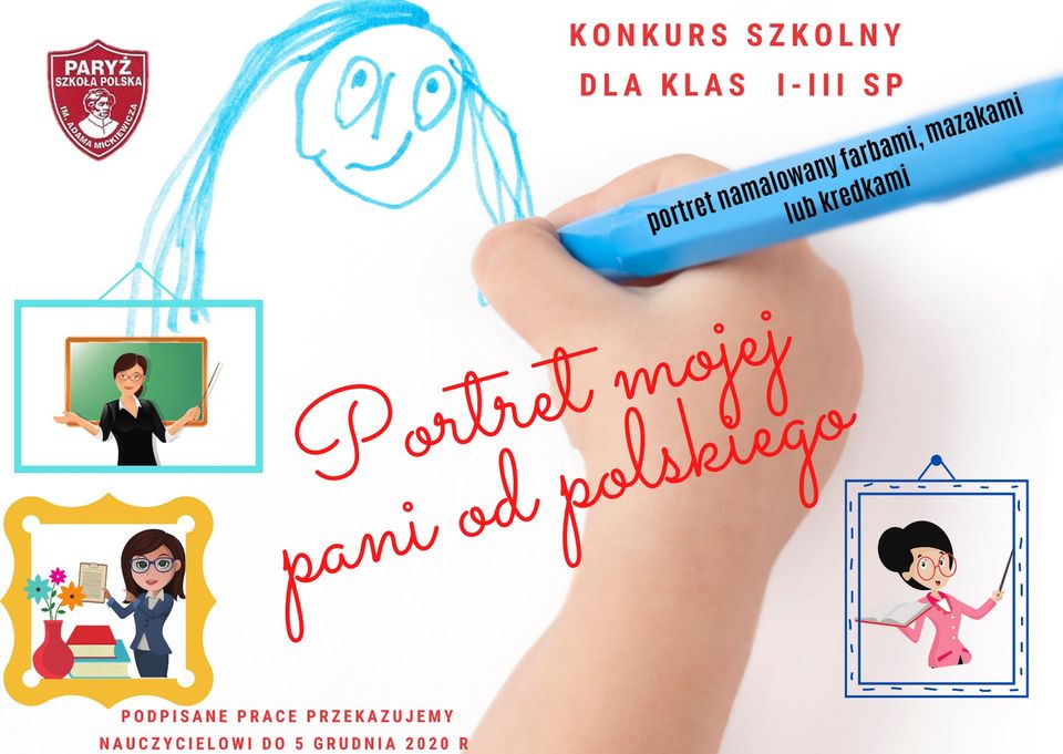 Konkurs szkolny dla klas I-III SP!