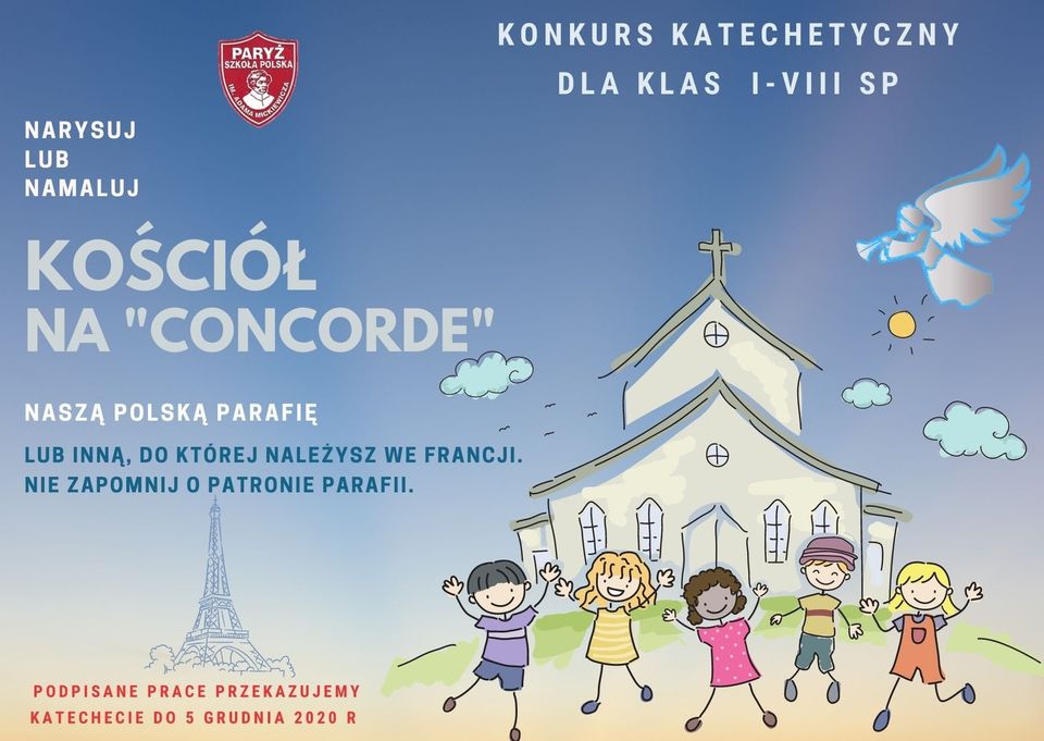 Konkurs katechetyczny dla klas I-VIIII SP!