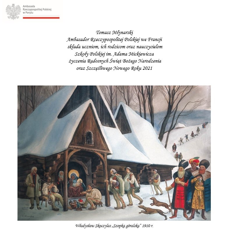 Życzenia od J.E. Pana Tomasza Młynarskiego