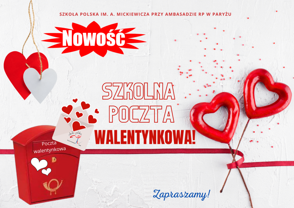 Szkolna Poczta Walentynkowa!