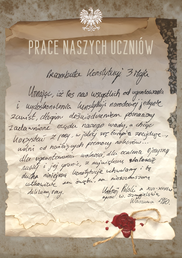 Konstytucja 3 Maja i jej twórcy