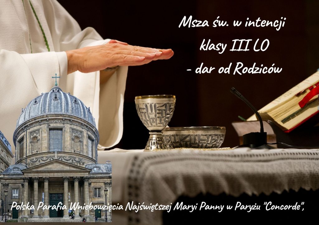 Msza św w intencji naszych Licealistów