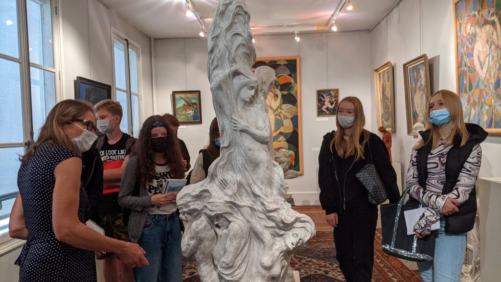 Zwiedzamy Bibliotekę Polską w Paryżu