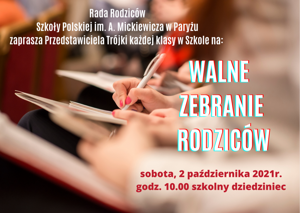 Walne Zebranie Rodziców