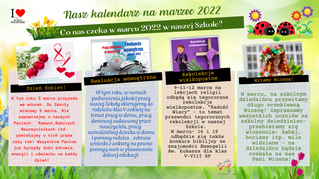 Co nas czeka w marcu 2022?