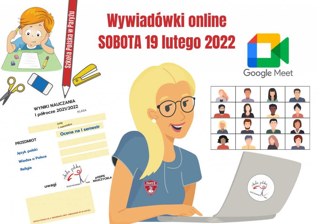 Wywiadówka online I półrocze