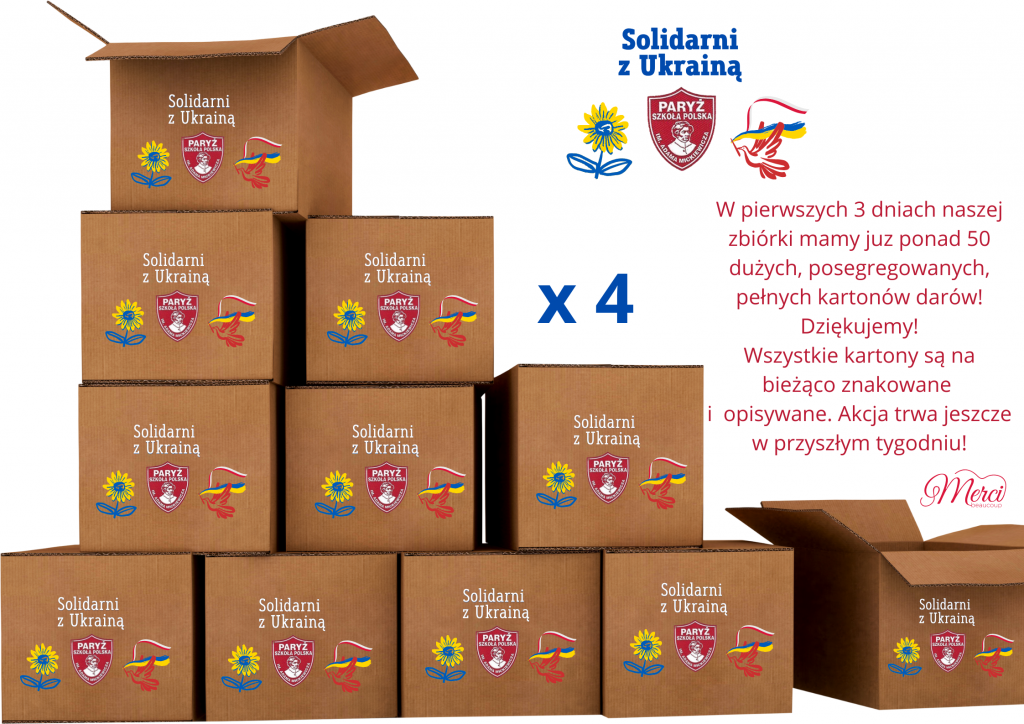 Zbiórka darów dla Ukrainy trwa!