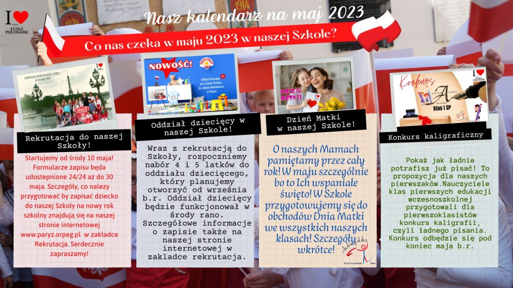 Co nasz czeka w maju 2023?