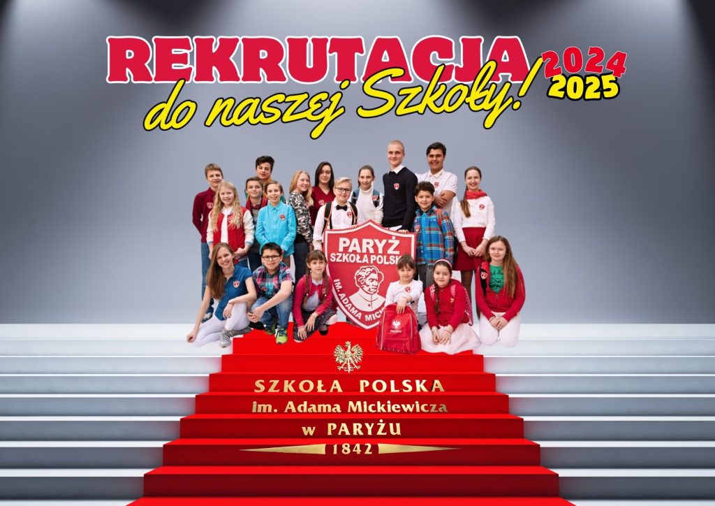 Rekrutacja do Szkoły już od 23 kwietnia!