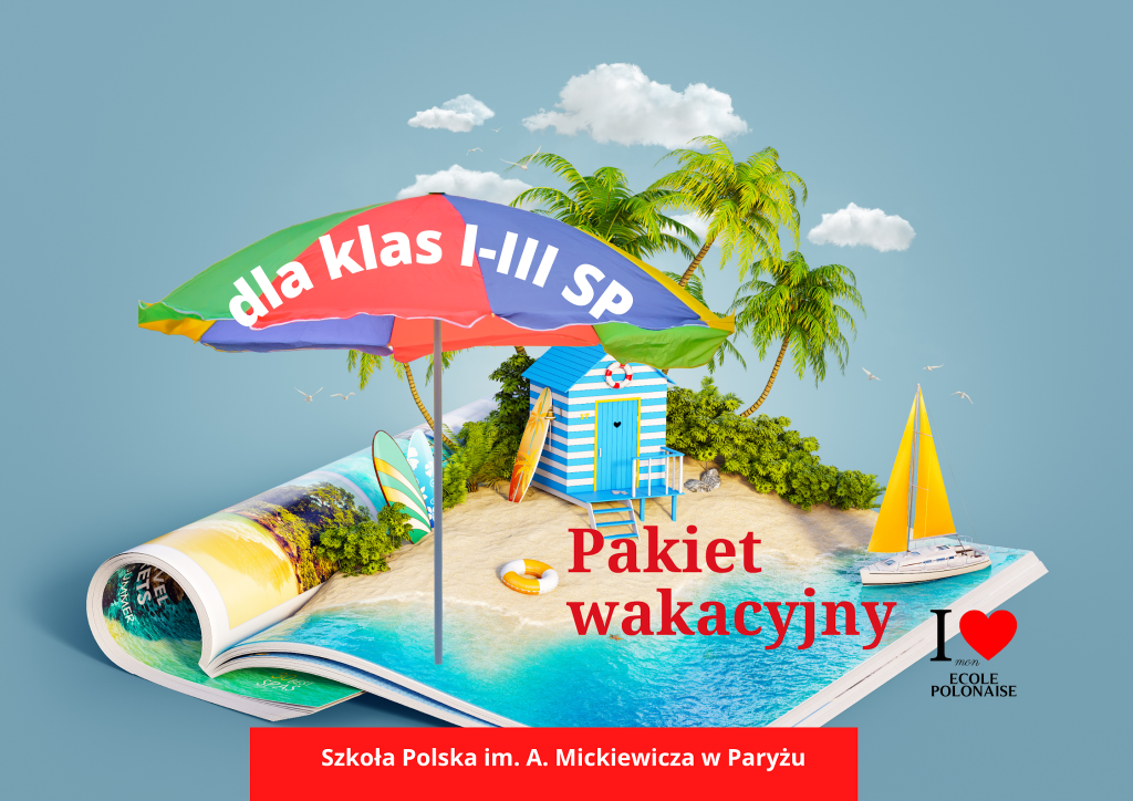 Pakiety edukacyjne na wakacje dla Szkoły Podstawowej!