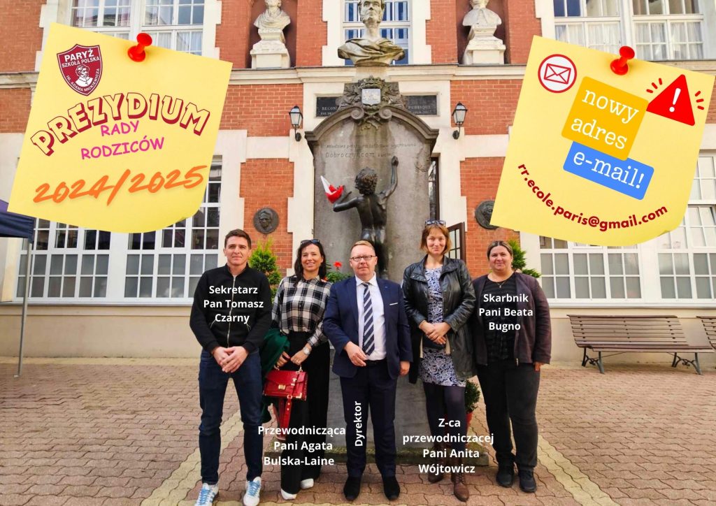 Prezydium Rady Rodziców 2024/2025