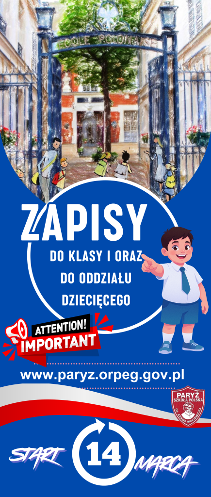Ruszają zapisy do naszej Szkoły!