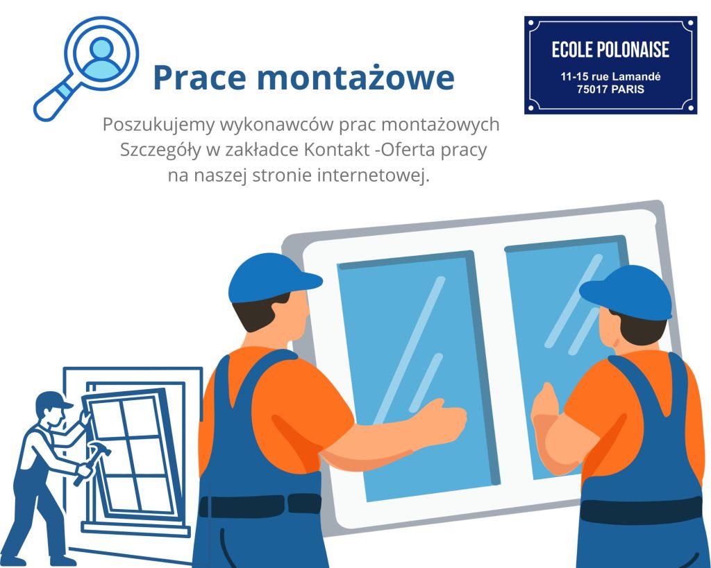 Montaż okien i drzwi -poszukujemy wykonawców
