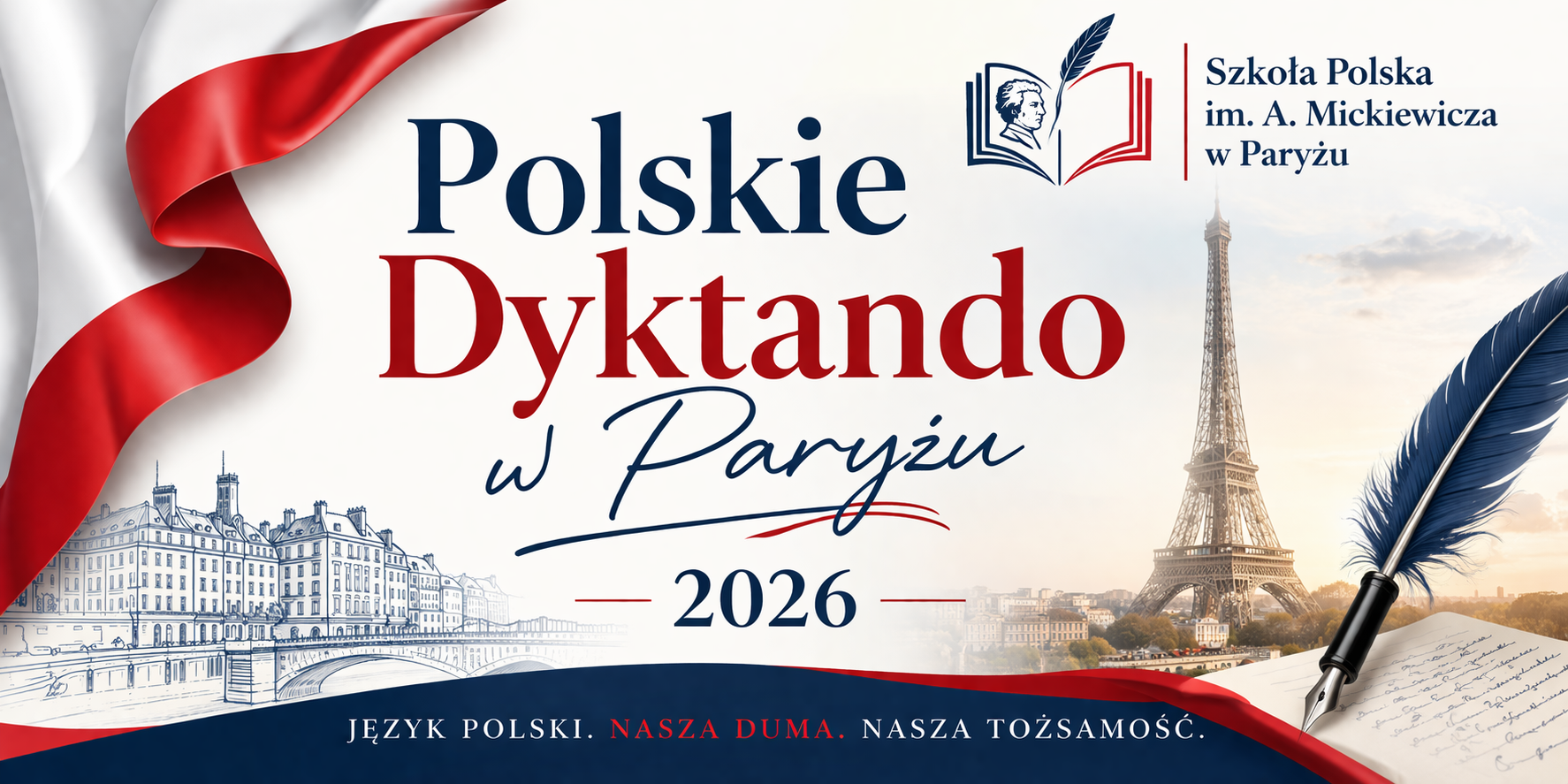 Polskie Dyktando w Paryżu 2026!