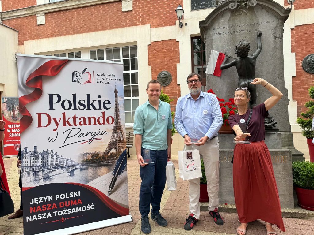 Zwycięzcy X edycji Polskiego Dyktanda w Paryżu!