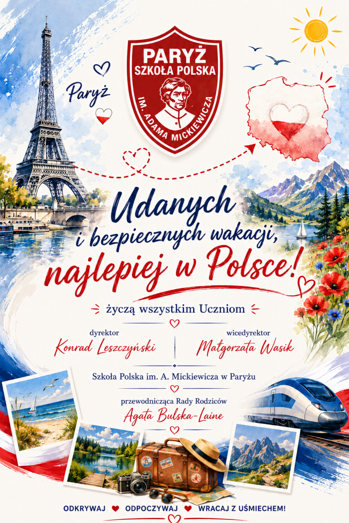 Udanych wakacji w Polsce!